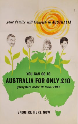 Item #CL177-93 Your Family Will Flourish In Australia