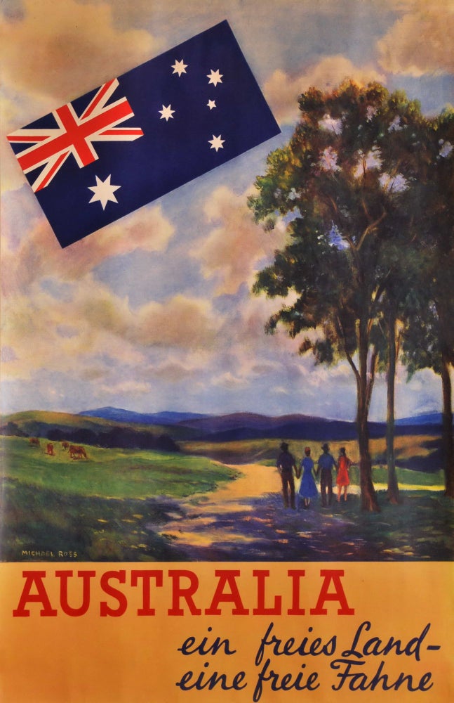 Item #CL177-94 Australia. Ein Freies Land. Eine Freie Fahne (A Free Country. A Free Land)