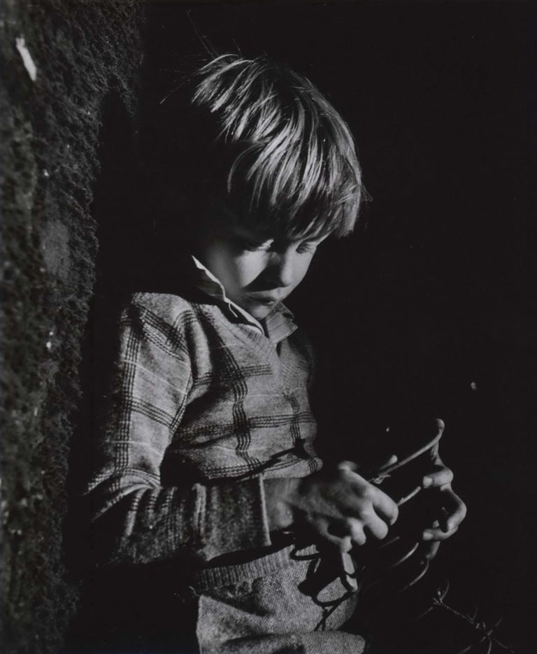Item #CL178-107 Boy In Deserted House, Redfern [Sydney, NSW]. David Moore, Aust.
