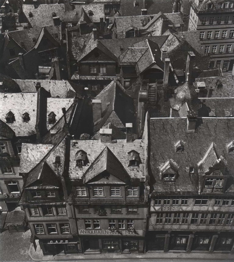 Item #CL178-145 Old Frankfurt Before Its Destruction In WWII. Wolfgang Sievers, German/Australian.