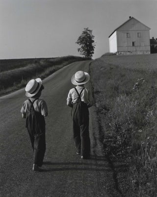 Item #CL178-162 Two Amish Boys. George Tice, b.1938 American