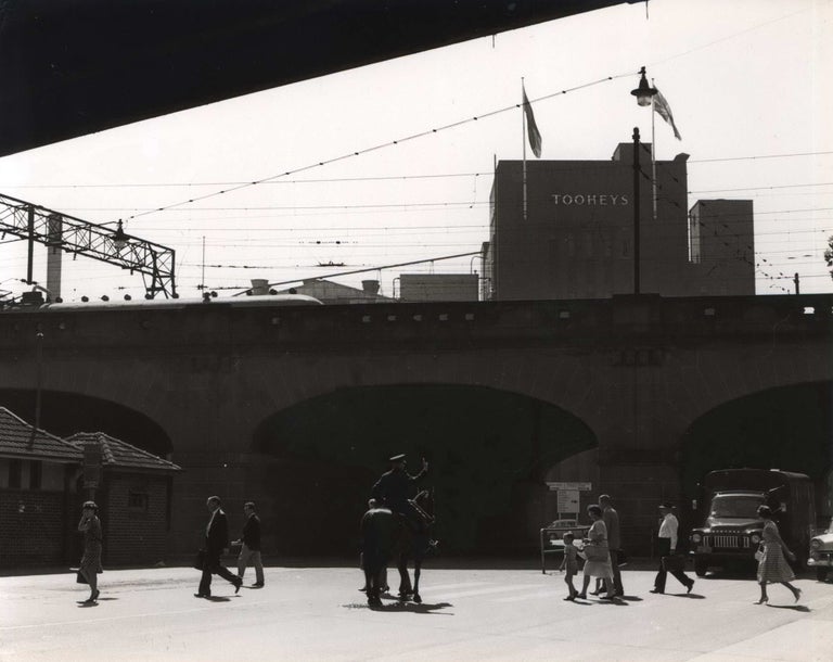 Item #CL178-40 [Central Station, Sydney, NSW]. Beverley Clifford, fl.1950s-1970s Aust.