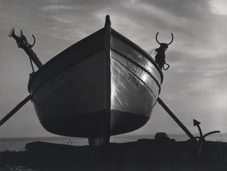 Item #CL178-54 [Boat In Dry Dock]. Raymond de Berquelle, b.1933 Aust