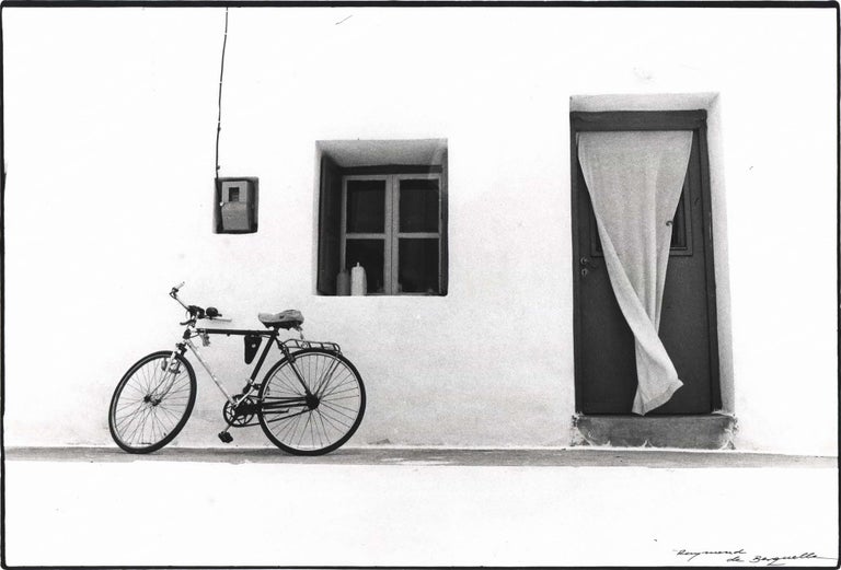 Item #CL178-55 [Idle Bicycle And Doorway, Greece]. Raymond de Berquelle, b.1933 Aust.