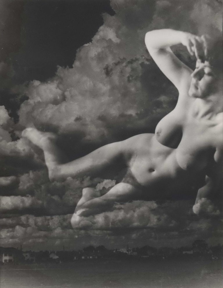 Item #CL178-73 [Nude In Clouds]. Hugh Frankland, active 1950s-1960s Aust.