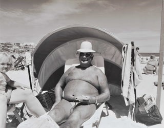 Item #CL178-88 Retired Beach Inspector [Bondi Beach]. Jon Lewis, b.1950 Aust