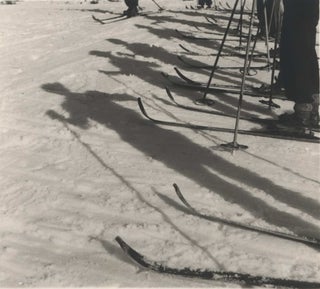 Item #CL178-94 Lining Up [Skiing]. Henri Mallard, Aust