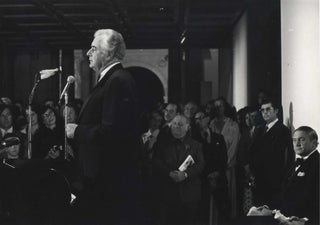 Item #CL179-32 [PM Gough Whitlam Opening The Exhibition “Modern Masters: Manet To...