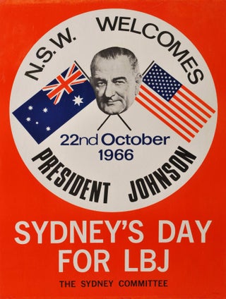 Item #CL179-39 NSW Welcomes President Johnson. Sydney’s Day For LBJ