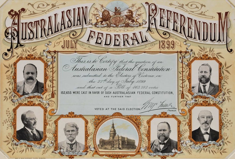 Item #CL179-4 Australasian Federal Referendum [Victoria]