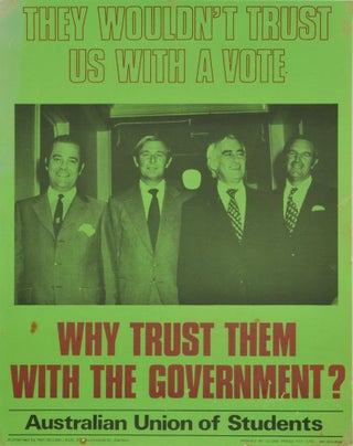 Item #CL179-91 They Wouldn’t Trust Us With A Vote. Why Trust Them With The Government?