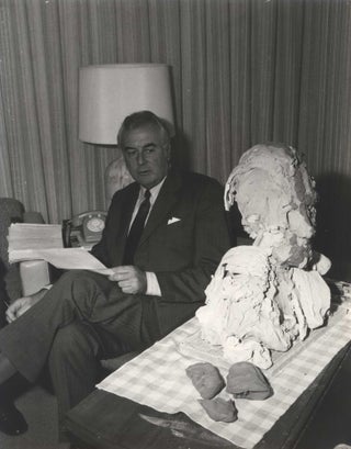 Bust Of Prime Minister Gough Whitlam