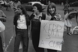 Item #CL179-97 ‘Kerr’s A Cur’ Female Protesters On November 11, 1975, Chifley Square...
