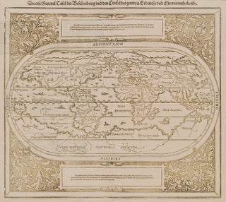 Item #CL181-1 First General Map Of The World, Showing Unknown “Terra Australis”