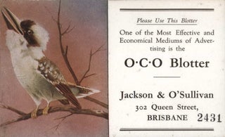 OCO Advertising Blotters [Sample Album]