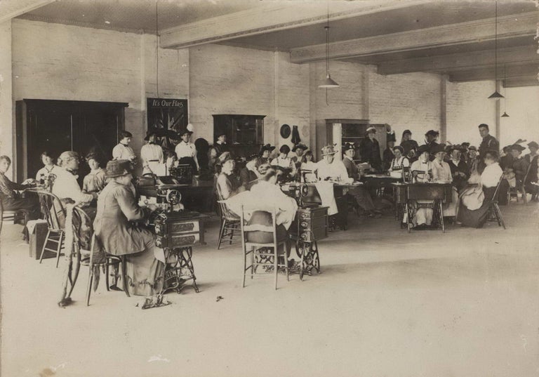 Item #CL181-113 [Women Sewing For The War Effort, WWI]