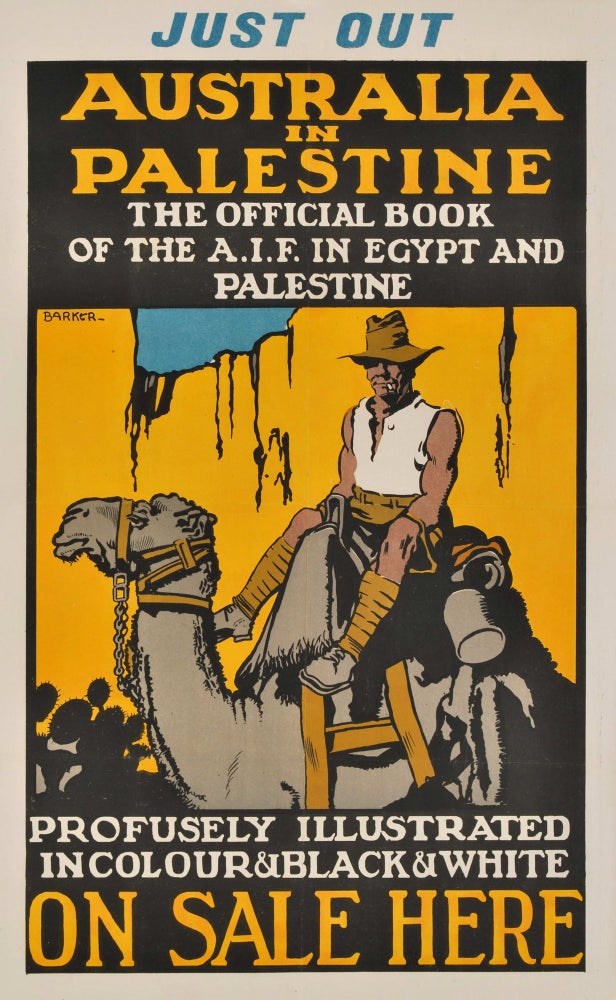 Item #CL181-125 “Australia In Palestine”. After David Barker, Aust.