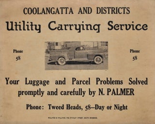 Item #CL181-144 Coolangatta And Districts Utility Carrying Service