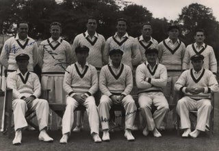 Item #CL181-159 Australian Cricket Team Including Don Bradman, Captain, At Worcester, UK