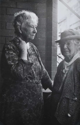 Item #CL181-161 [Dame Mary Gilmore With Artist Ethel Carrick, Kings Cross]. Joshua Smith, Aust