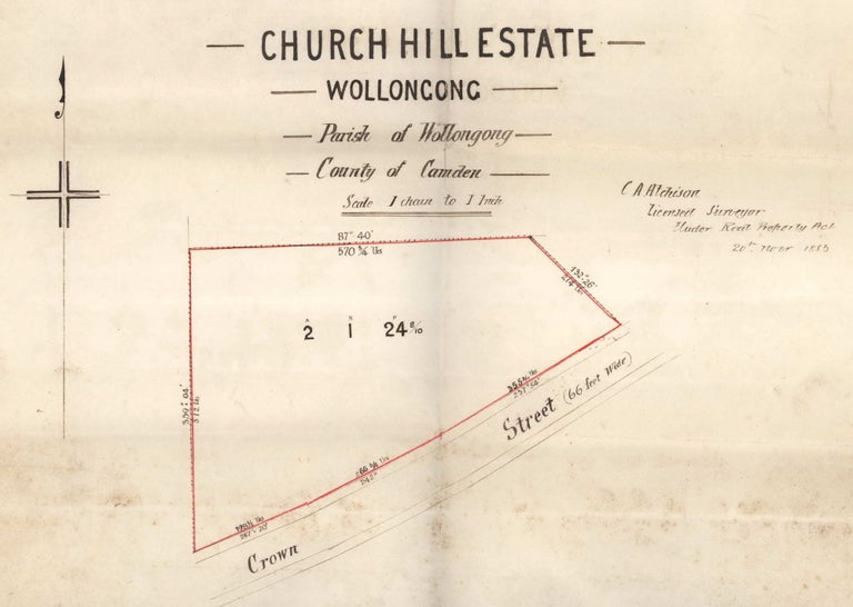 Item #CL181-76 Wollongong Building Plans