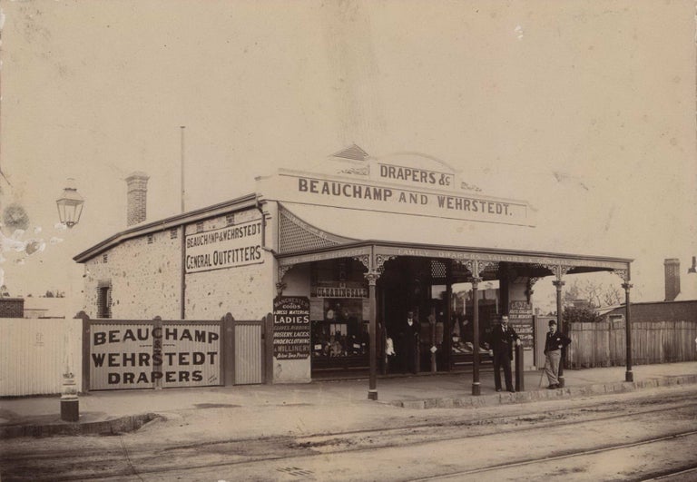 Item #CL181-87 Beauchamp & Wehrstedt, Drapers, Tailors And General Outfitters, Gawler, South Australia
