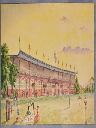 Designs And Plans For Sydney Cricket And Sports Ground