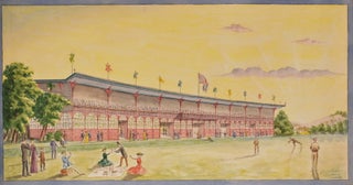 Designs And Plans For Sydney Cricket And Sports Ground