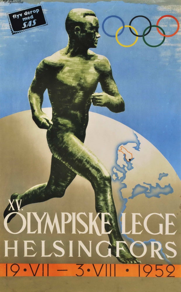 Item #CL182-103 XV Olympiske Lege Helsingfors [Olympic Games, Helsinki, Finland]