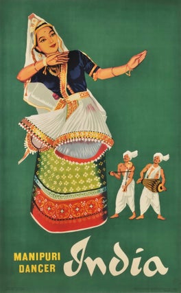 Item #CL182-121 Manipuri Dancer, India