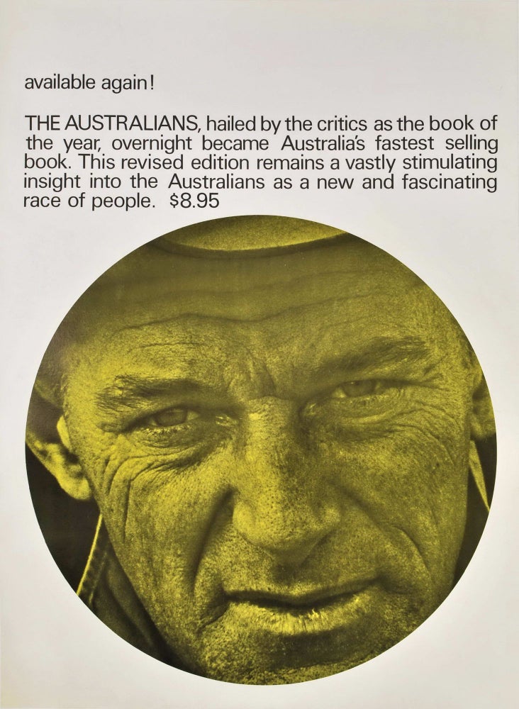Item #CL182-144 “The Australians” [Promotional Poster For The Book]