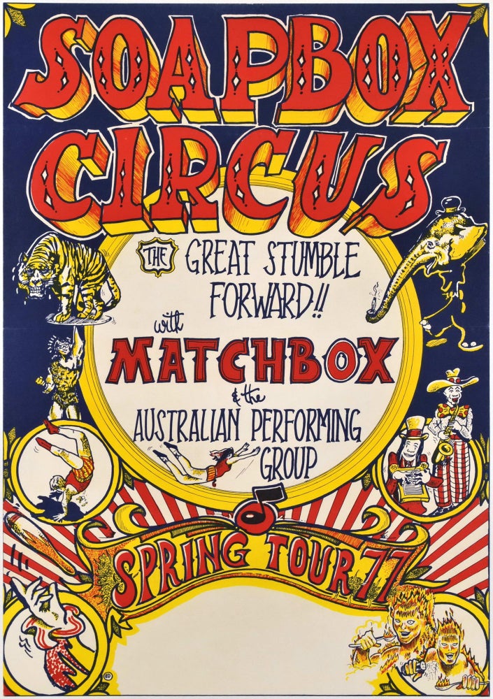 Item #CL182-155 Soapbox Circus. The Great Stumble Forward!