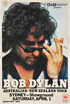 Item #CL182-156 Bob Dylan Australian/New Zealand Tour