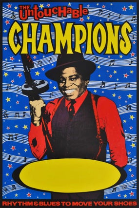 Item #CL182-157 The Untouchable Champions [Singer James Brown]. John Foy, b.1958 Aust