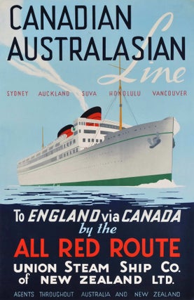 Item #CL182-37 Canadian Australasian Line To England Via Canada