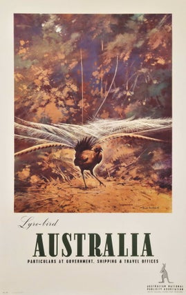 Item #CL182-42 Lyre-Bird, Australia. James Northfield, Aust