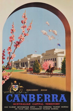 Item #CL182-43 Parliament House, Canberra. Australian Capital Territory. Percy Trompf, Aust