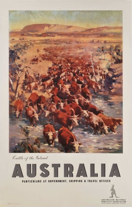 Item #CL182-50 Cattle Of The Inland, Australia [Northern Territory]. James Northfield, Aust
