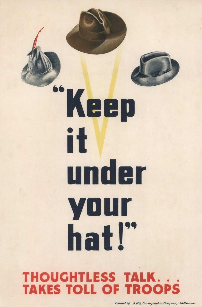 Item #CL182-67 “Keep It Under Your Hat!”