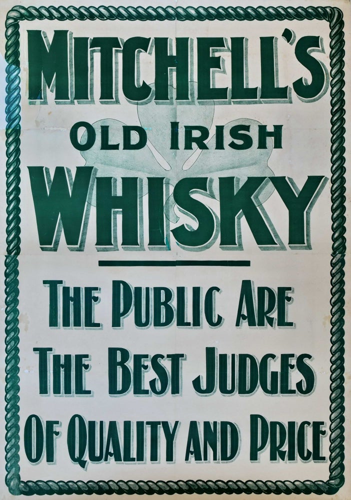 Item #CL182-8 Mitchell’s Old Irish Whisky