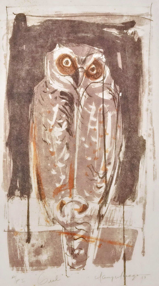 Item #CL183-106 Owl. Mary Macqueen, Aust.