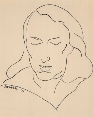 Item #CL183-13 [Portrait Of A Woman]. Horace Brodzky, Aust