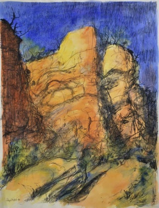 Item #CL183-137 Timeless Cliffs II. Lloyd Rees, David Rankin, Aust., b.1946 Aust