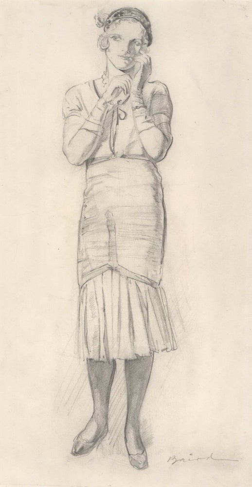 Item #CL183-2 [Young Woman]. John Baird, 1902-c1988 Aust.