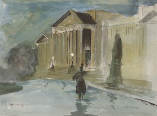 Item #CL183-21 Wet Evening [State Library, NSW]. Harold Byrne, Aust