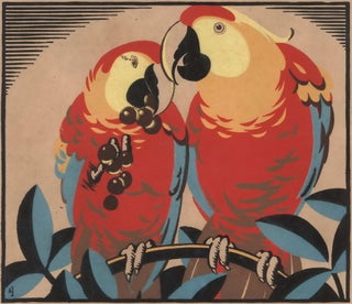 Item #CL183-78 [Parrots]. Allan Jordan, Australian