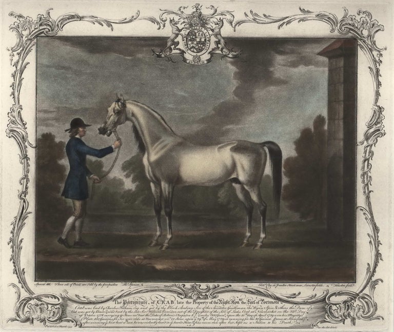 Item #CL184-12 The Portraiture Of Crab [Arabian Horse] Late The Property Of The Right Hon. The Earl Of Portmore. British, /67.