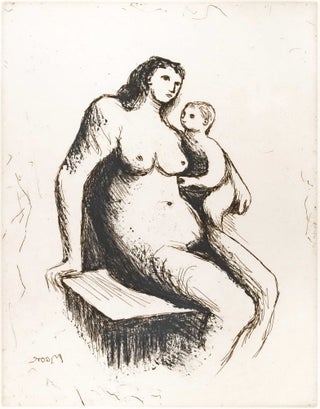 Item #CL184-126 Mother And Child V. Henry Moore, Brit