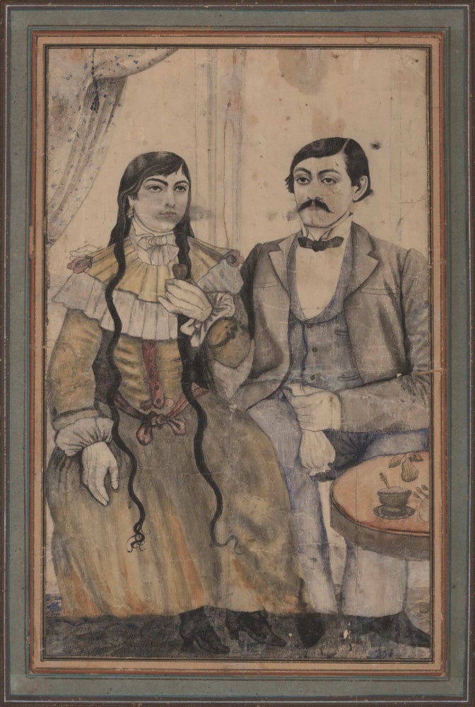 Item #CL184-168 [Young Mexican Couple]. Anon.