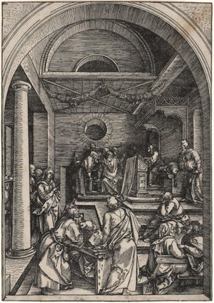 Item #CL184-2 Christ Among The Doctors. Albrecht Dürer, German